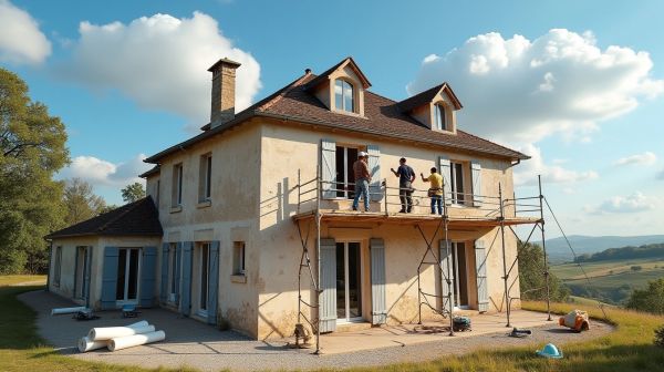 Les travaux d'isolation extérieure améliorent le confort dans les Hauts-de-France
